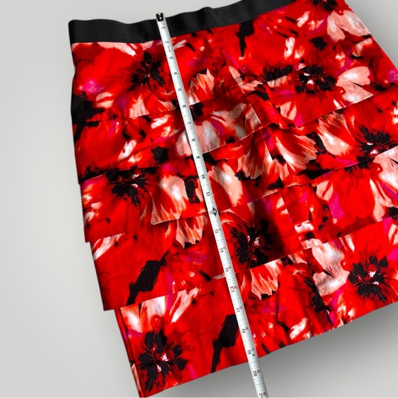 Larry Levine Hawaiian Floral Skirt - Picture 6 of 16